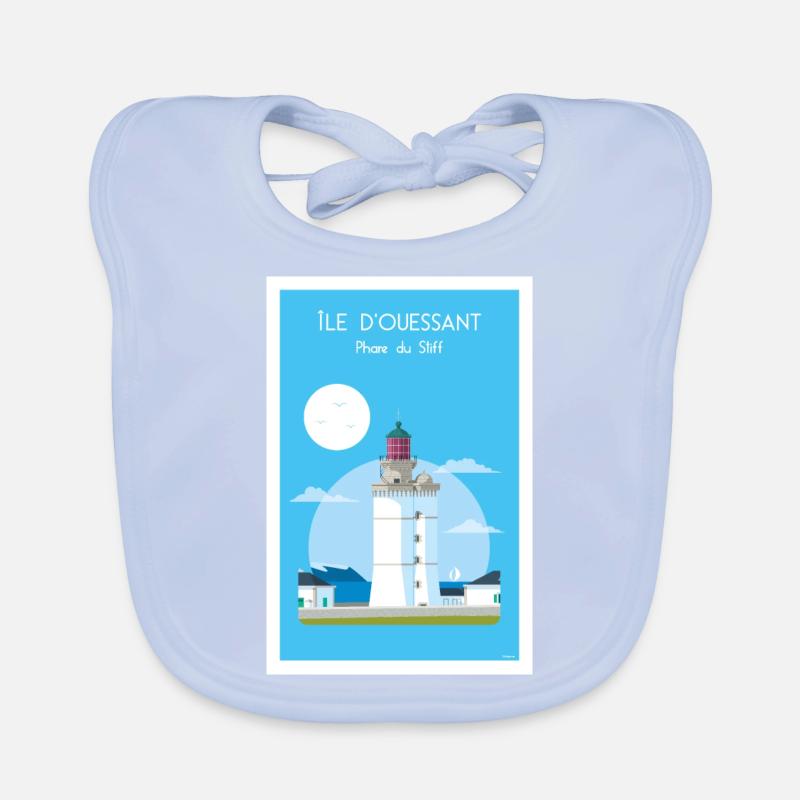 STIFF LIGHTHOUSE Organic Baby Bibs