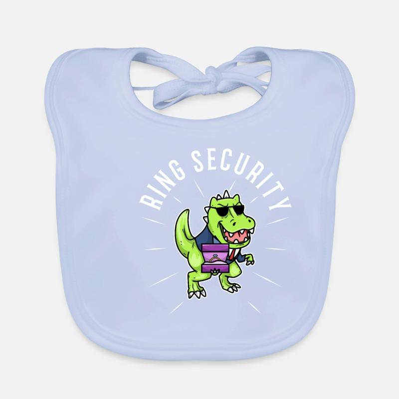 Ring Security Wedding Baby Bio-Lätzchen