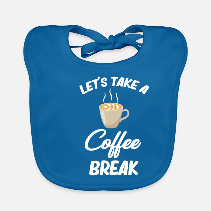 Faisons une pause-café Cafecito Bavoir bio Bébé