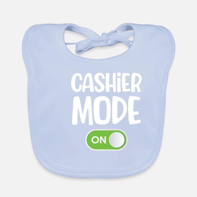 Mode caissier pour comptable, commis, Bavoir bio Bébé