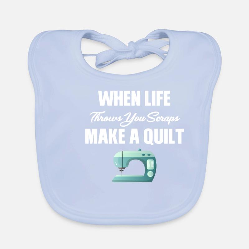 When life throws you shreds, make one Organic Baby Bibs