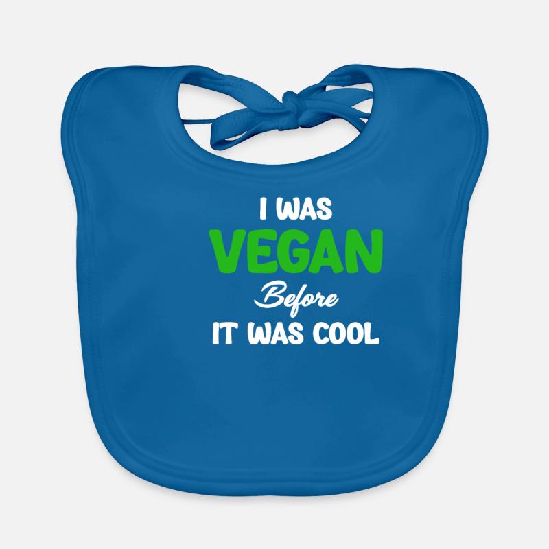 I was a vegan before it was cool Organic Baby Bibs
