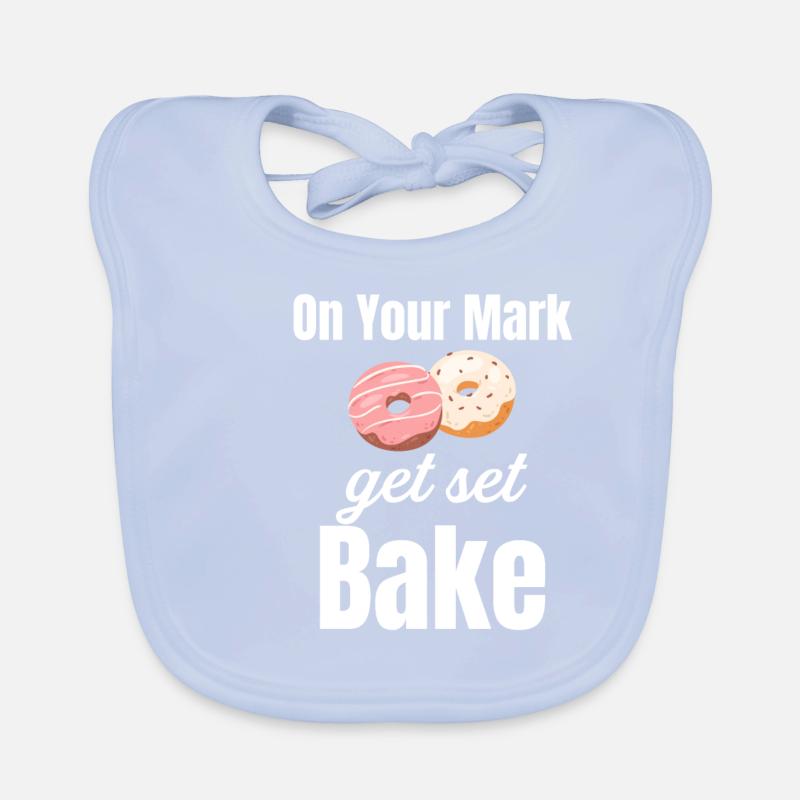 Ready, bake! Culinary bread Organic Baby Bibs