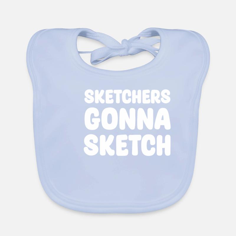 Sketcher aller à Sketch Painter Draw Bavoir bio Bébé