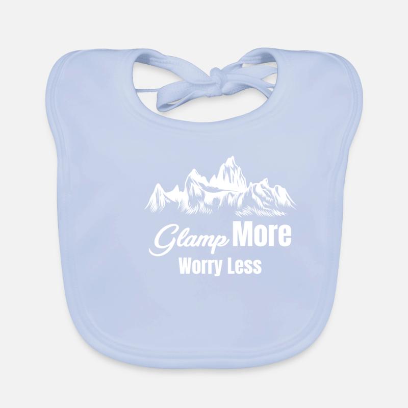 Glamp Plus de soucis, moins drôle Glamper Hiker Bavoir bio Bébé