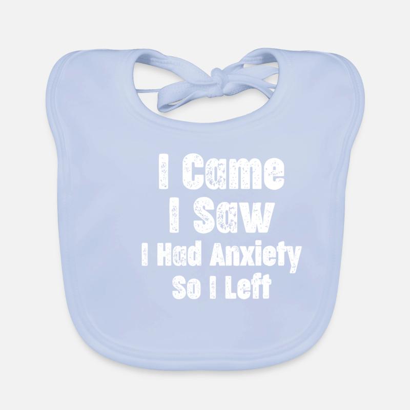 I came, I saw that I was scared, so I left Organic Baby Bibs