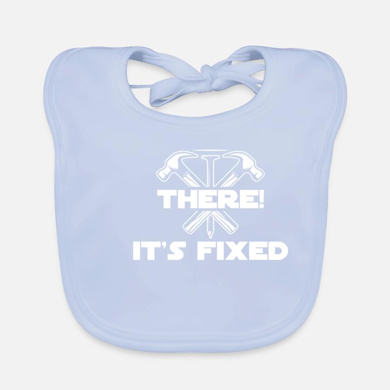 Never Better, Funny Craftsman, Contractor, Organic Baby Bibs