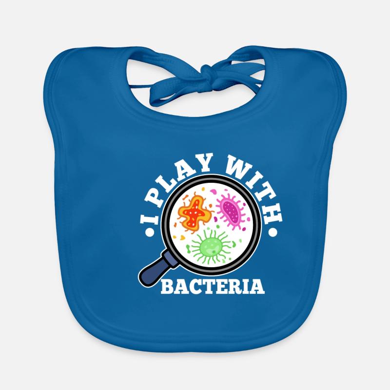 I play with bacteria Baby Bio-Lätzchen