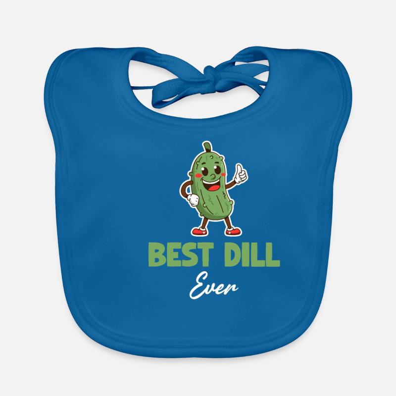 Best dill ever, pickled, Organic Baby Bibs