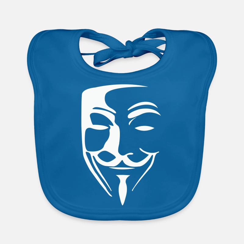 anonymous maske Baby Bio-Lätzchen