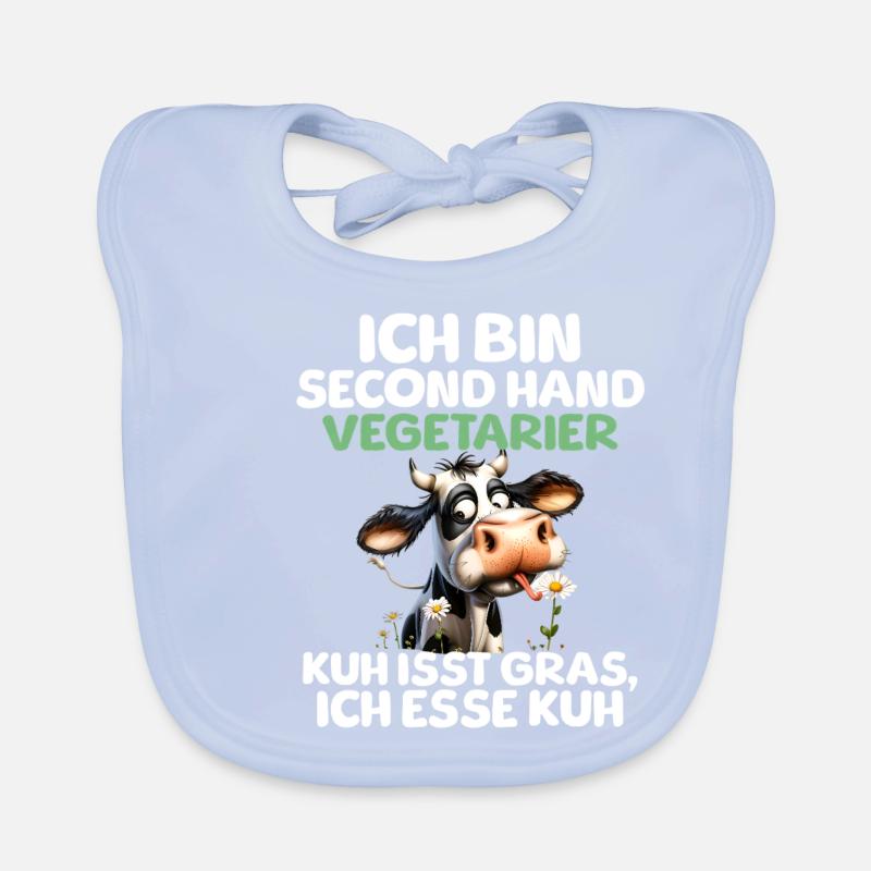 Second Hand Vegetarian Organic Baby Bibs