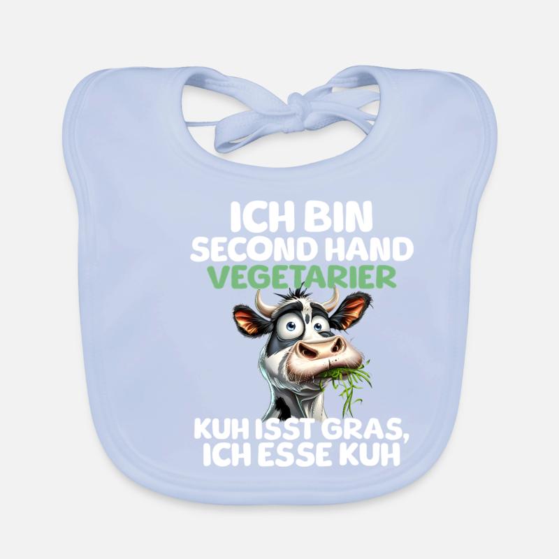 Second Hand Vegetarian Organic Baby Bibs