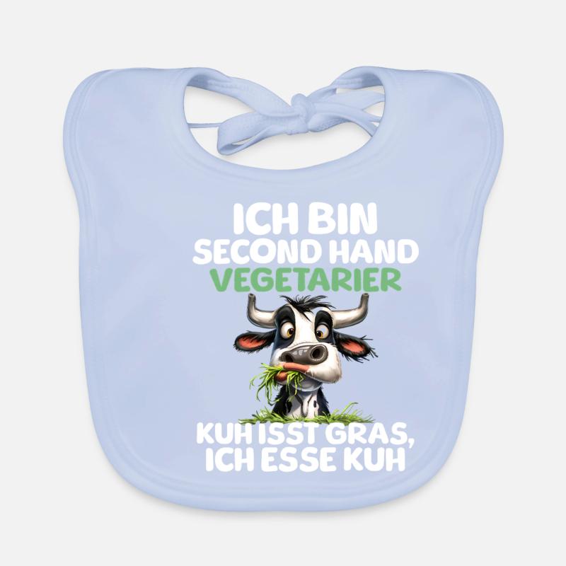 Second Hand Vegetarian Organic Baby Bibs