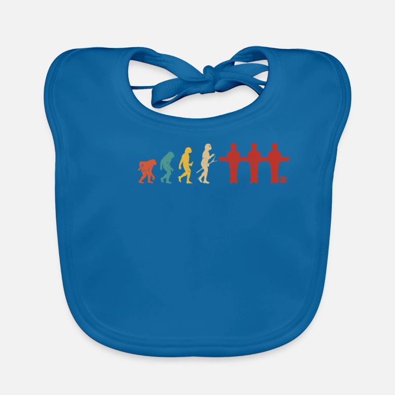 Tischkicker Evolution Kicker Geschenk Tischfußball Baby Bio-Lätzchen