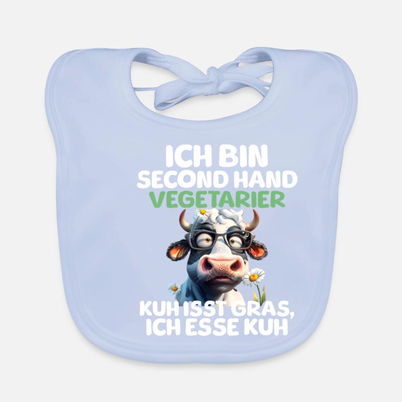 Second Hand Vegetarian Organic Baby Bibs