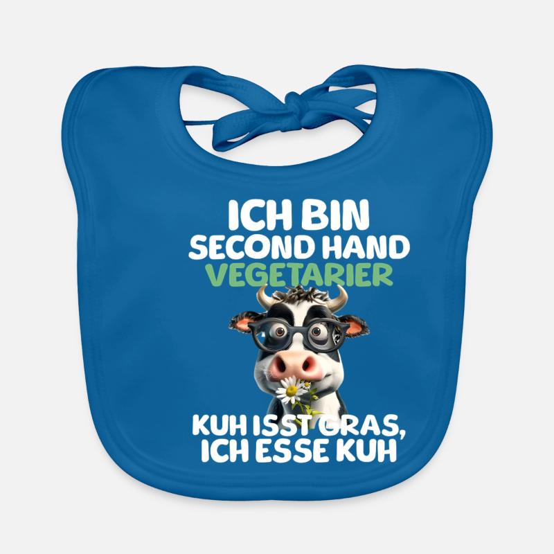 Second Hand Vegetarian Organic Baby Bibs