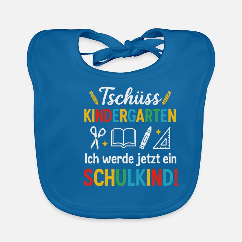 Goodbye Kindergarten Hello Schoolchild Organic Baby Bibs