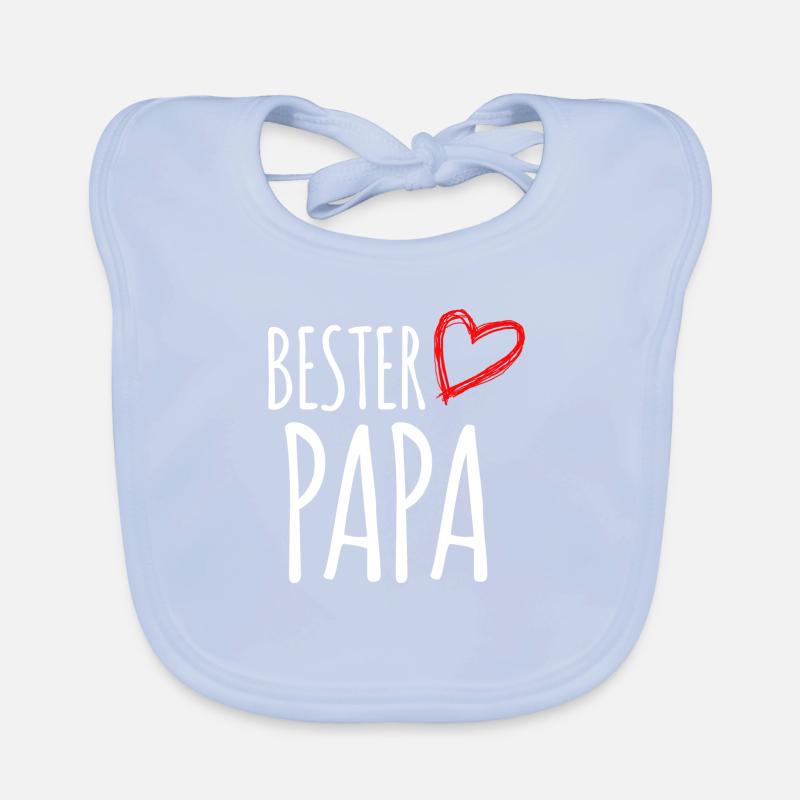 bester Papa Baby Bio-Lätzchen