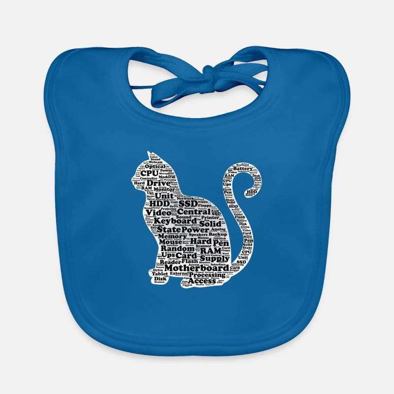 Hardware Cat Organic Baby Bibs