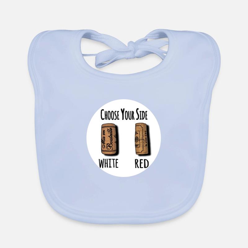 Deux bouchons Bavoir bio Bébé