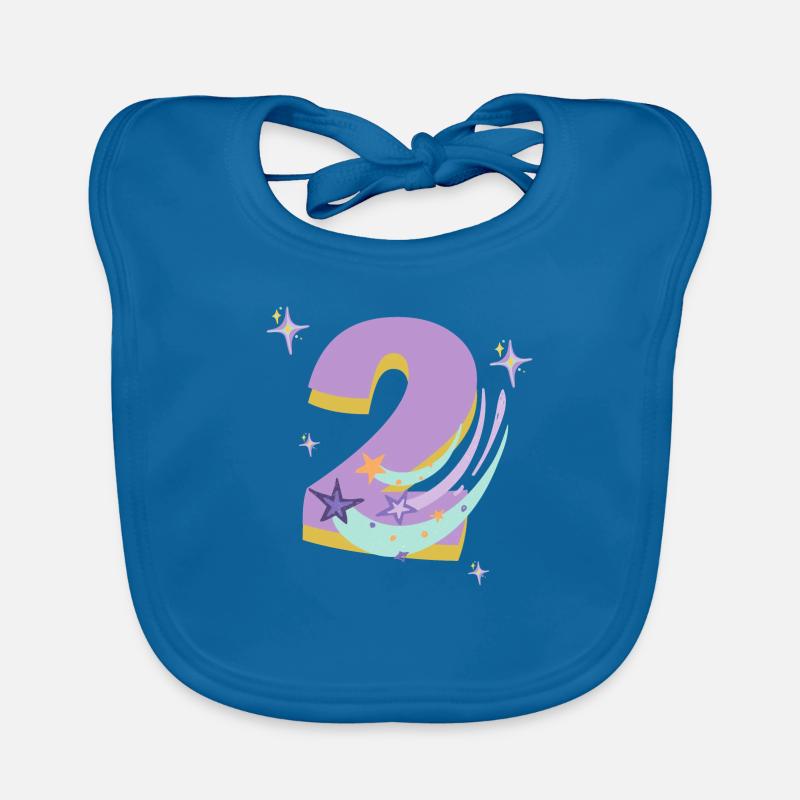 2e anniversaire(Cadeau de 2 ans) Bavoir bio Bébé