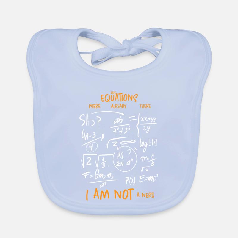 Équations mathématiques Bavoir bio Bébé