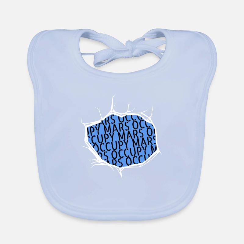 Gift Idea Jokes Planets Physics Space Ship Organic Baby Bibs