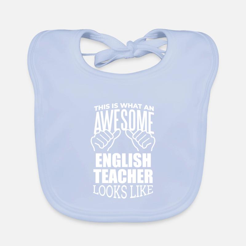 Anglais Bavoir bio Bébé