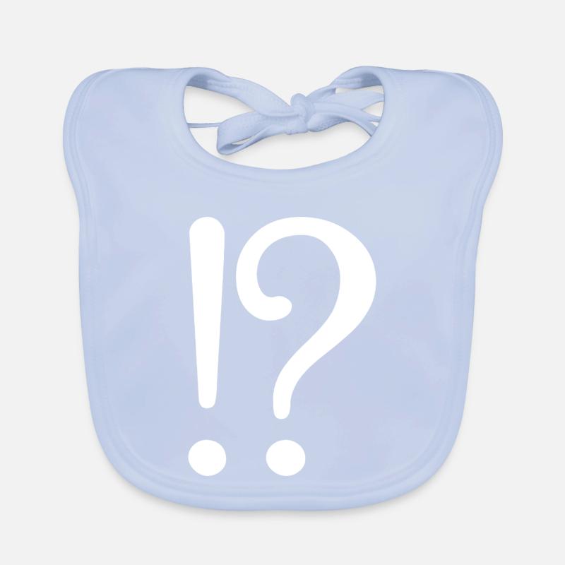 Abstract Ocean Wave Pattern T-Shirt Organic Baby Bibs