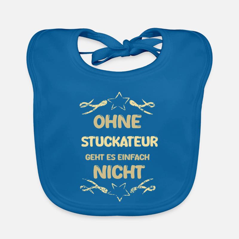 Plasterer Organic Baby Bibs
