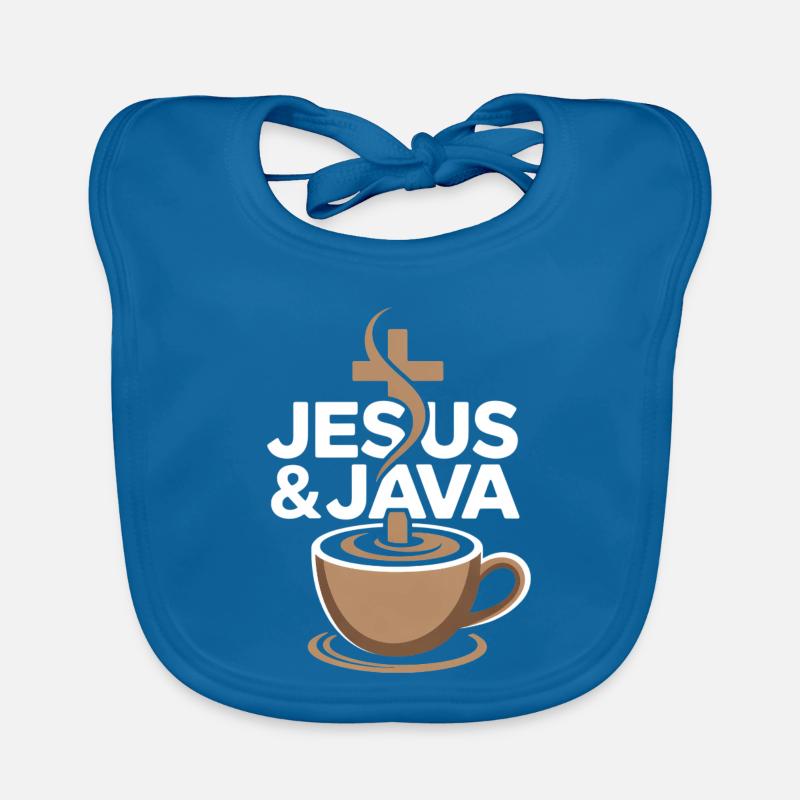 Inspiration and coffee with Jesus & Java Organic Baby Bibs