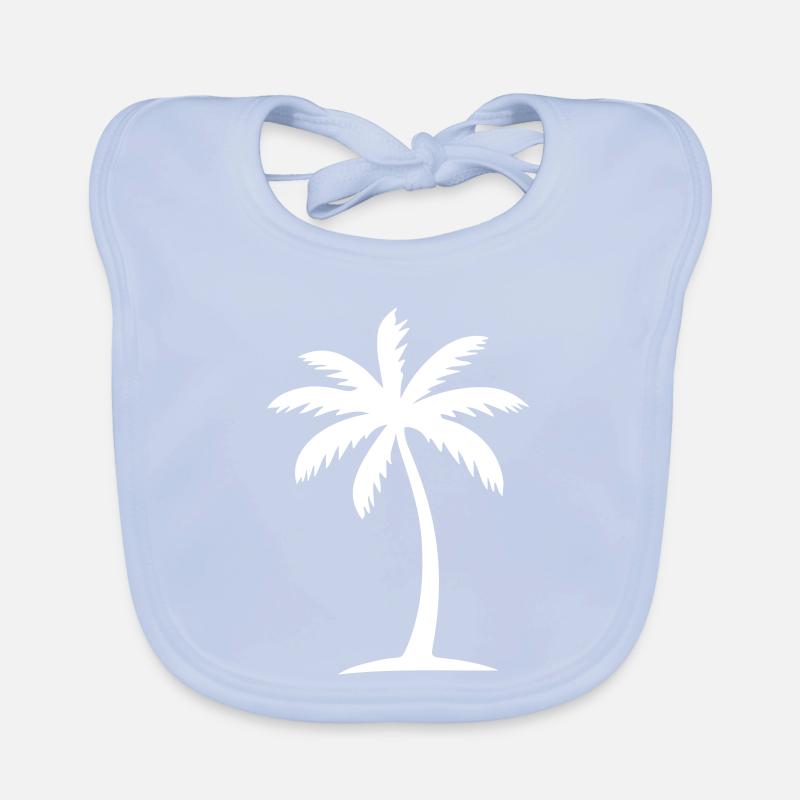 Icône de palmier Bavoir bio Bébé