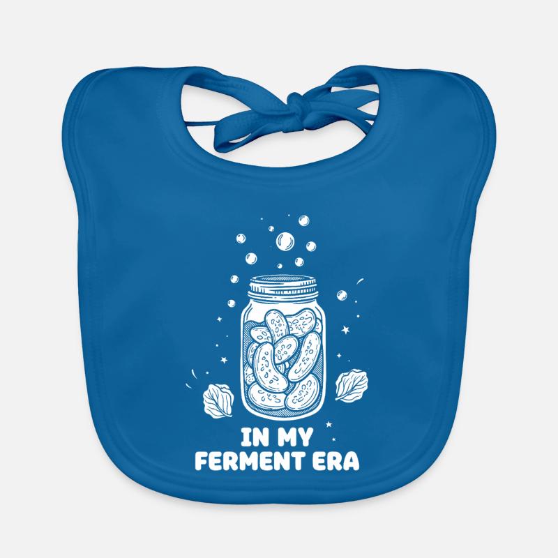 Dans mon pot Mason à l’ère de la fermentation Bavoir bio Bébé