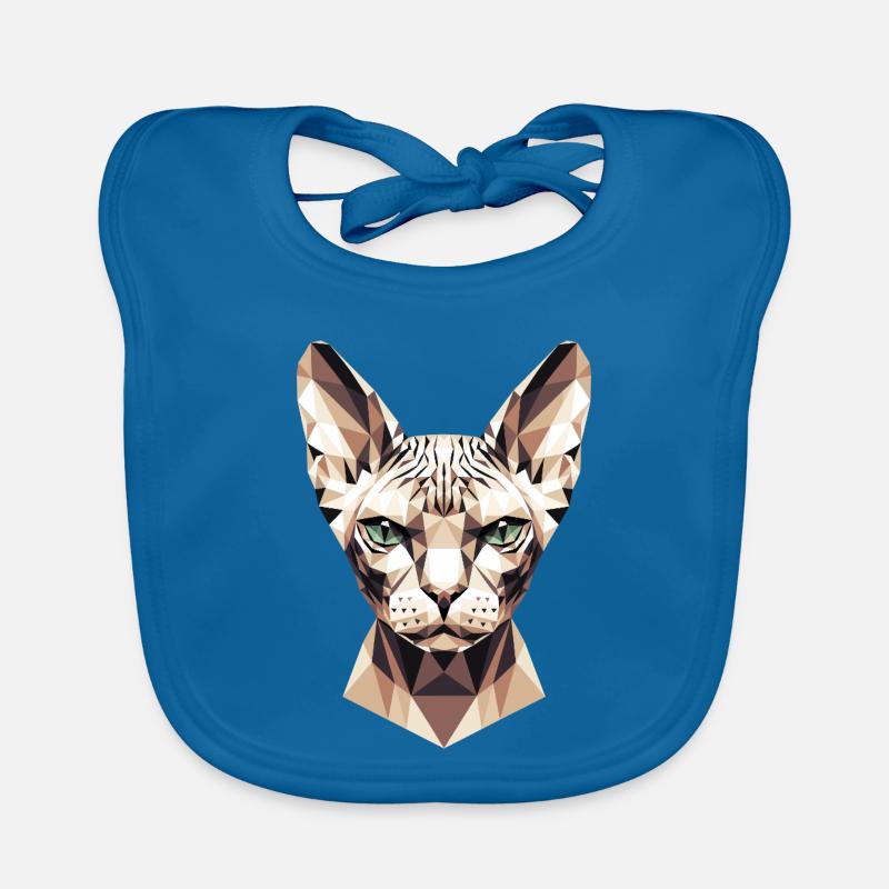 Sphynx Chat Sphynx Chat Chat Canadien Sphinx mignon Bavoir bio Bébé