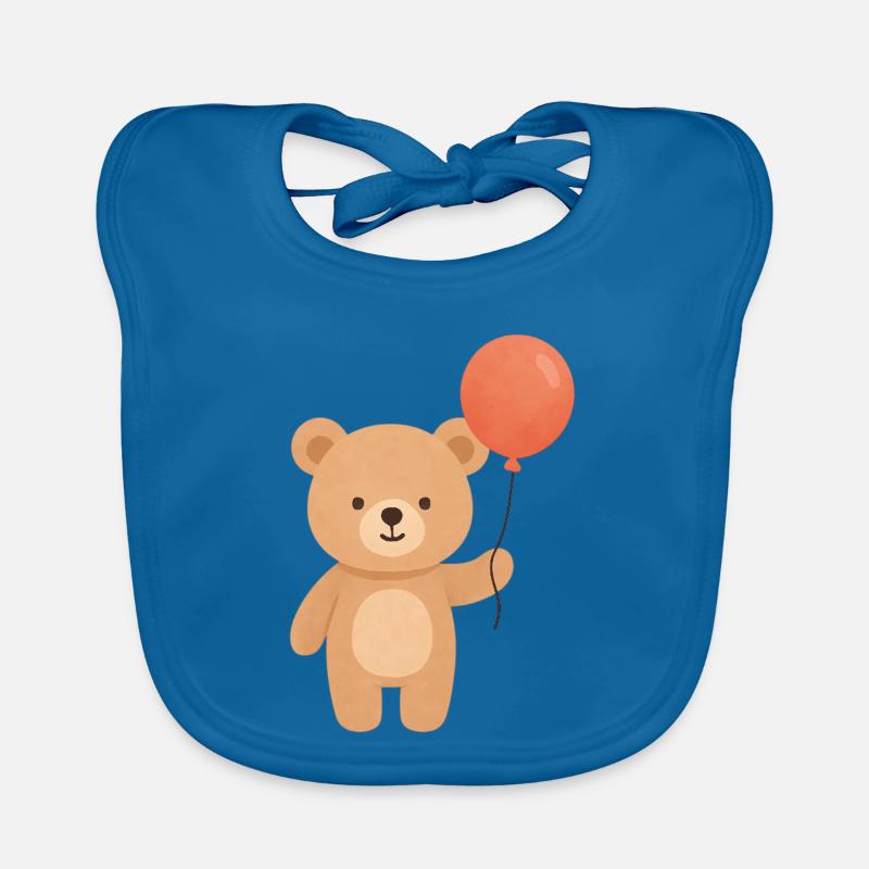 Ballonbär-Laune Baby Bio-Lätzchen