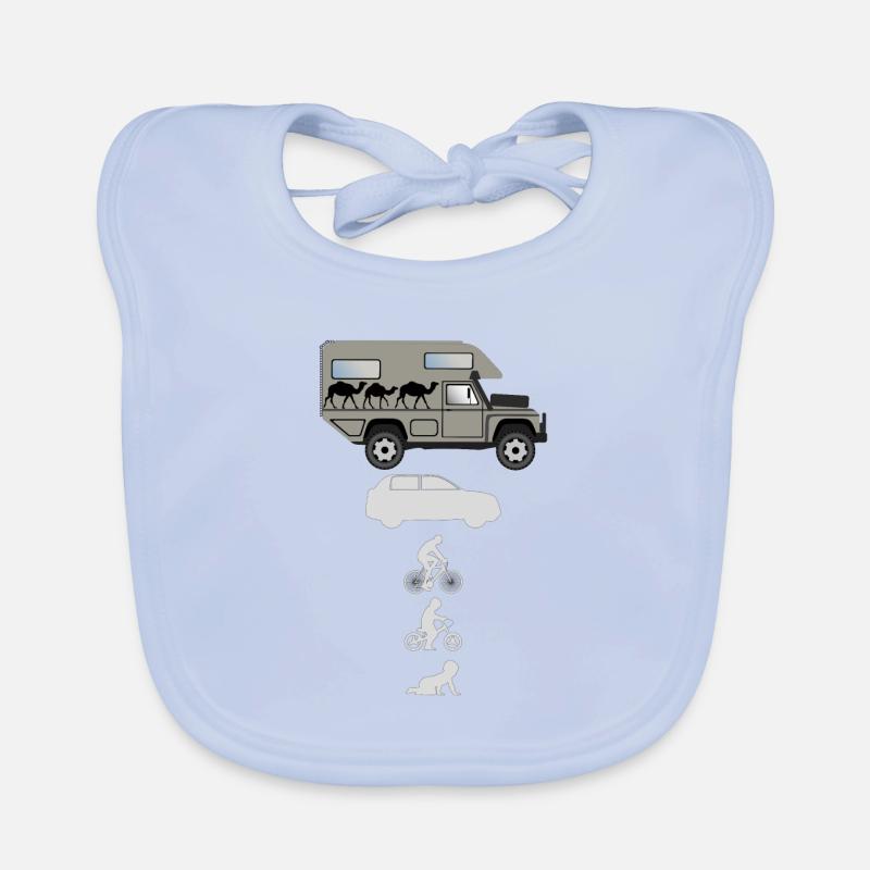 Evolution Offroad Camper Organic Baby Bibs