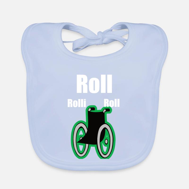 Rollstuhl Baby Bio-Lätzchen