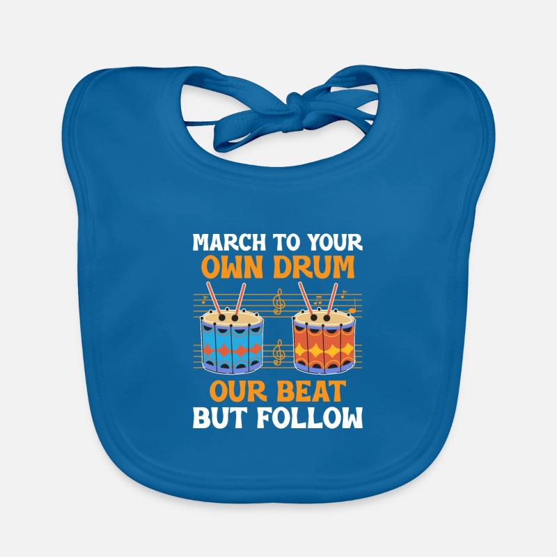 Drum Corps Marching Band Drum Corp Musik Percussio Baby Bio-Lätzchen