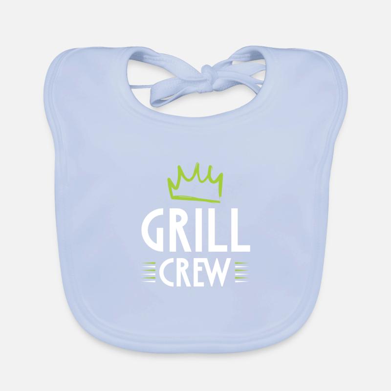 Grill Crew Organic Baby Bibs