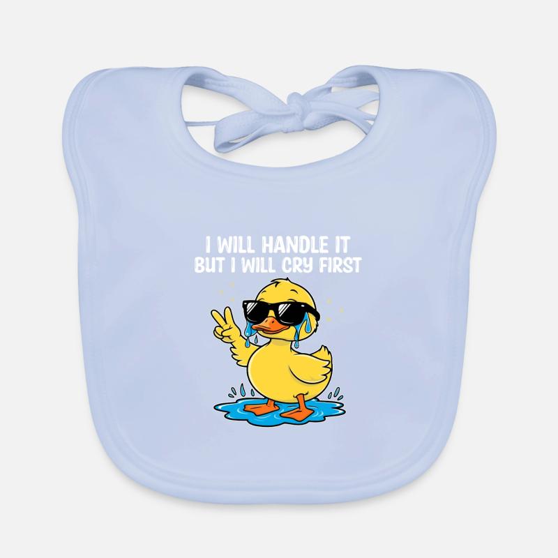 I Will Handle It Sarcasm Sarcastic Organic Baby Bibs