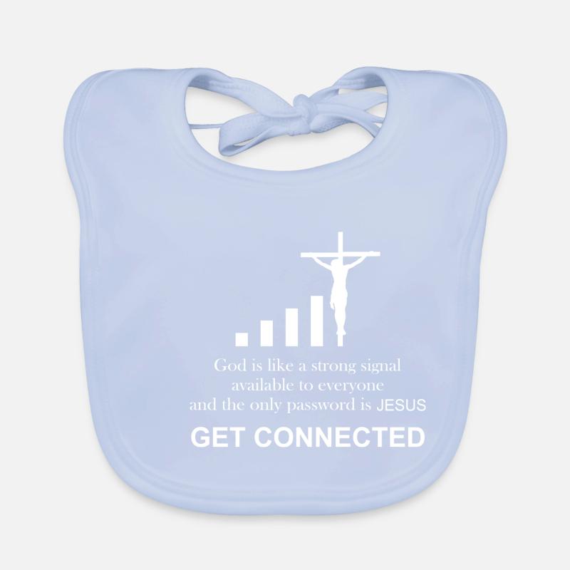 Katholischer Priester | Witziges Geschenk | Baby Bio-Lätzchen