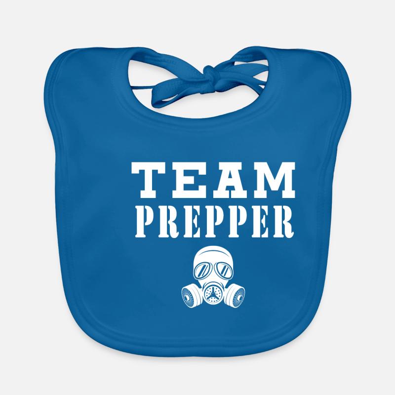 Team Prepper Organic Baby Bibs