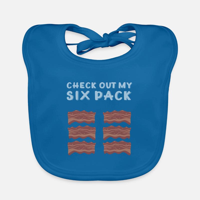 Check out my Sixpack Bacon Lover Crispy Organic Baby Bibs