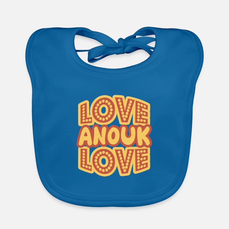 Vorname Anouk Baby Bio-Lätzchen