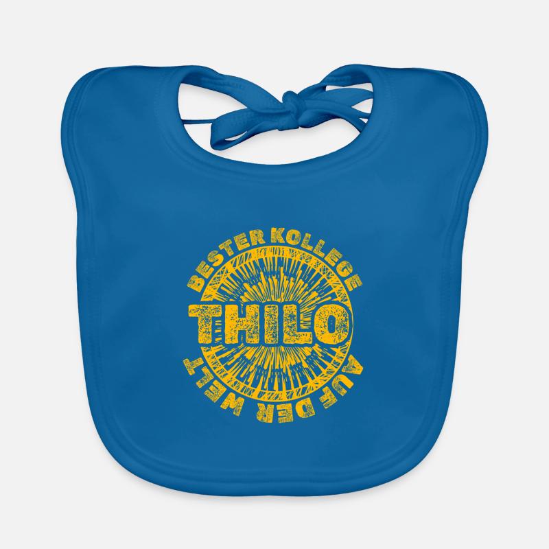 Thilo as work Organic Baby Bibs