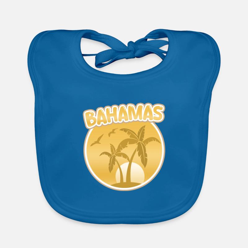 Bahamas als Urlaub Baby Bio-Lätzchen