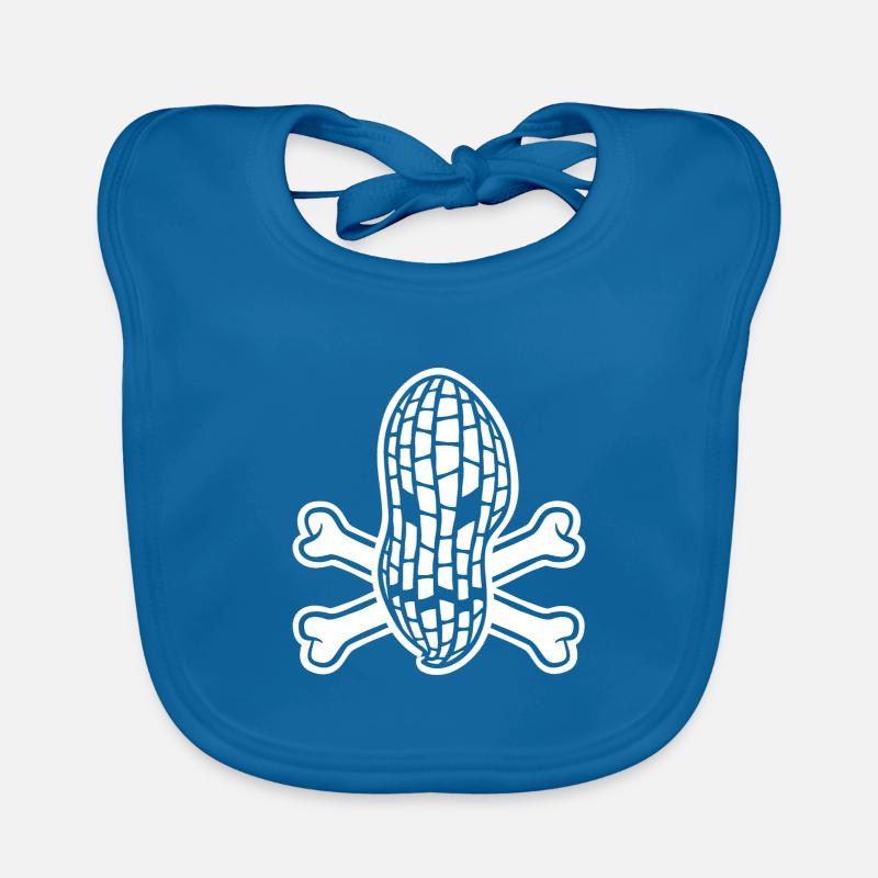 Peanut Allergy - Allergic to Peanuts Organic Baby Bibs