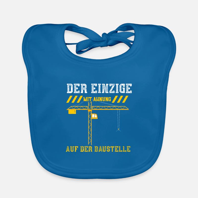Der Einzige Mit Ahnung Auf Der B... Baby Bio-Lätzchen