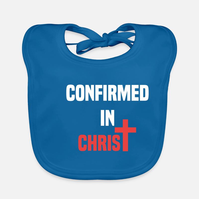 Catholic Confirmation Confirmed in the Christian Organic Baby Bibs