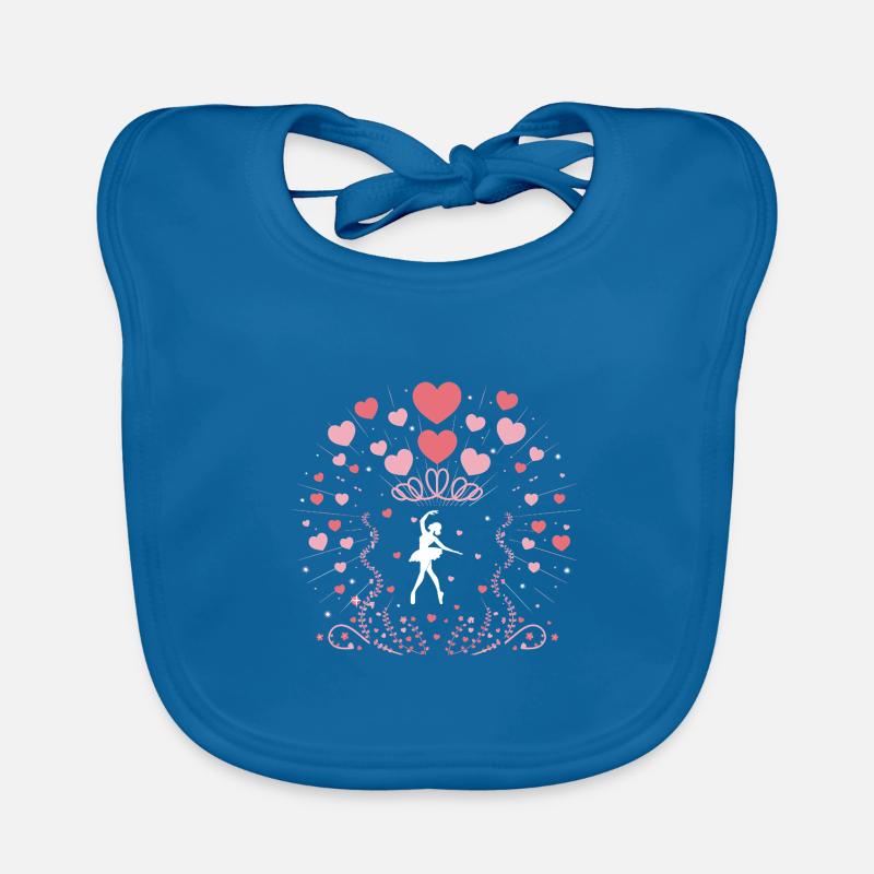 Thème de la Saint-Valentin Danse Pour Danseur Danseur Bavoir bio Bébé
